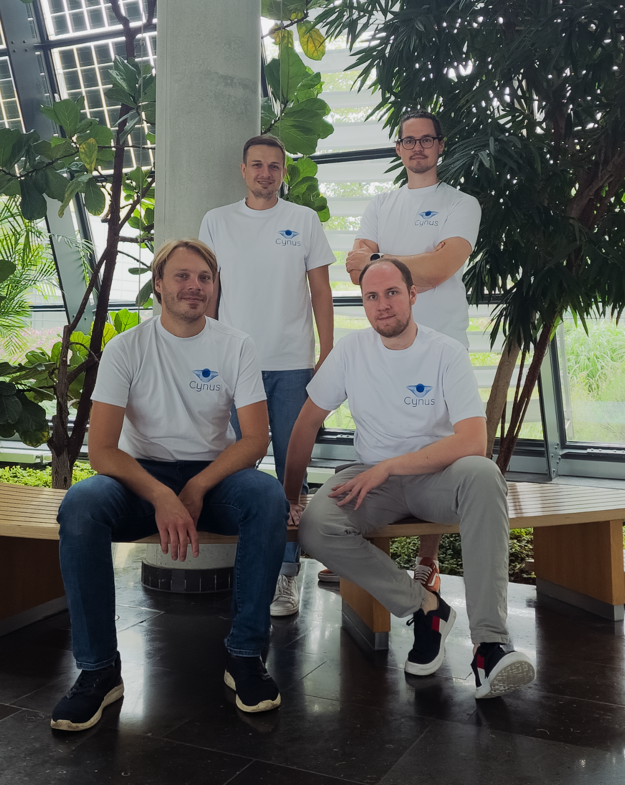 four founders Delon, Julian, Ilya, Konstantin